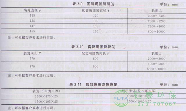 各種除塵骨架的生產(chǎn)標準、規格及成本